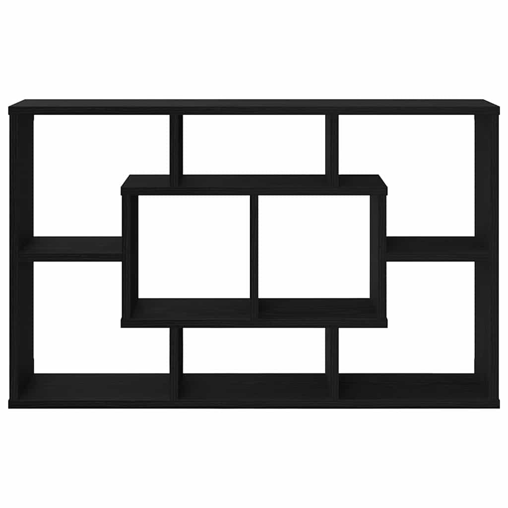 Wandregal Schwarze Eiche 85 x 16 x 52,5 cm Holzwerkstoff