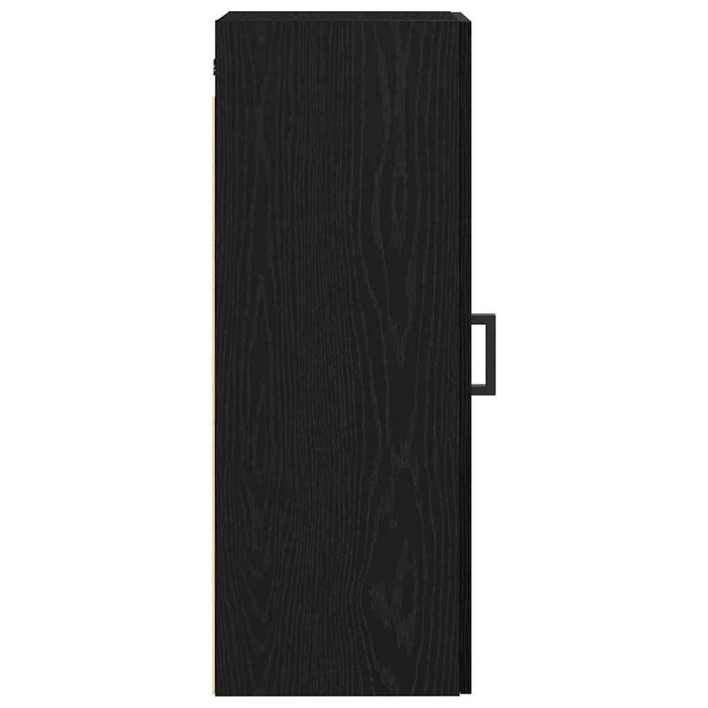 Wandschrank Schwarze Eiche 34,5 x 34 x 90 cm Holzwerkstoff