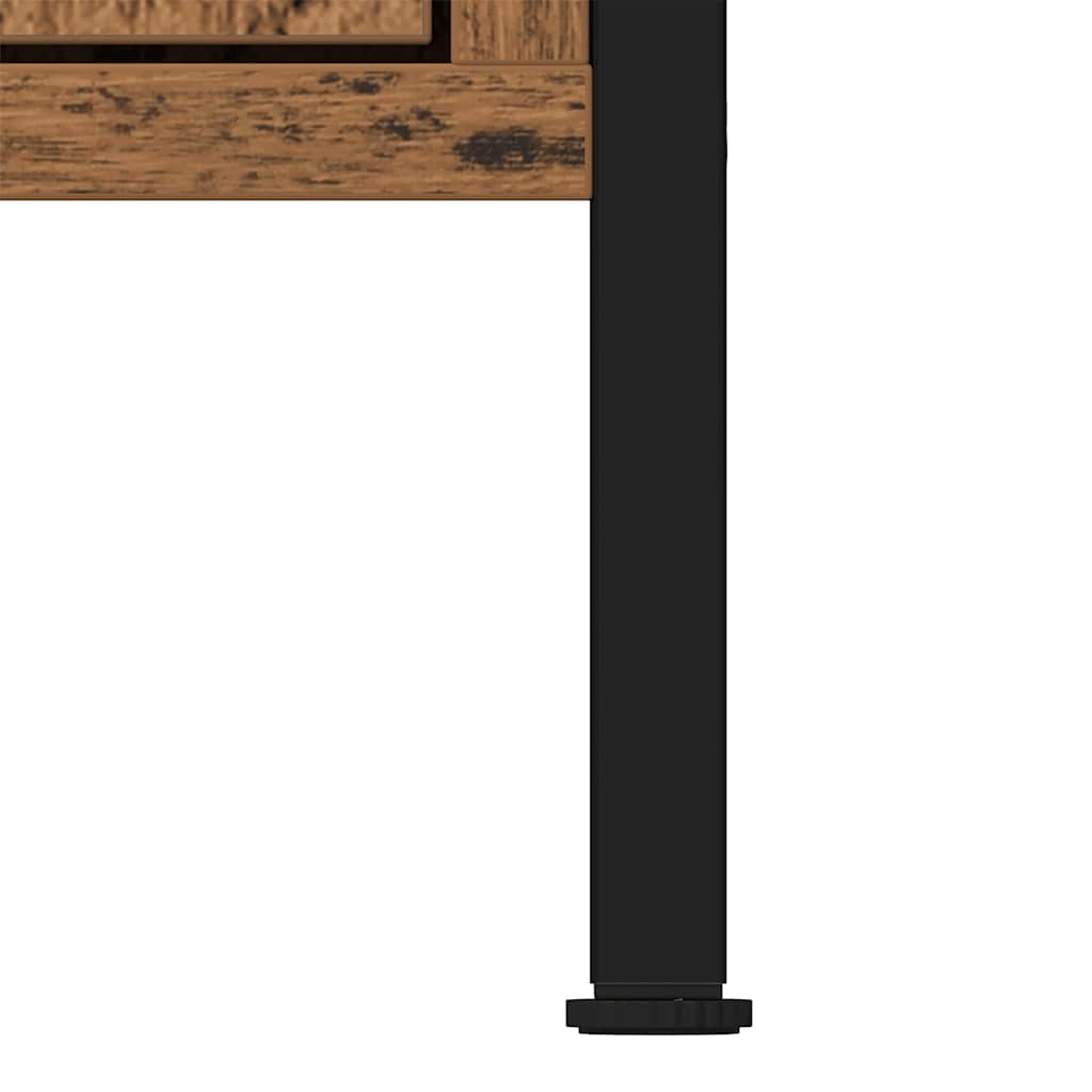 Waschbeckenunterschrank Altholz-Optik 60x30x60 cm Holzwerkstoff