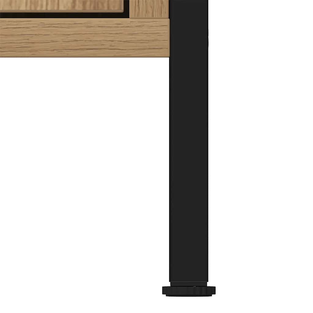 Waschbeckenunterschrank Artisan-Eiche 60x30x60 cm Holzwerkstoff