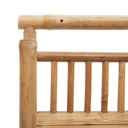 Wandregal mit Regal mit Speicher Braun 40 x 13 x 44 cm Bambus