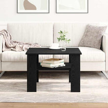 Couchtisch Schwarze Eiche 60 x 60 x 42 cm Holzwerkstoff