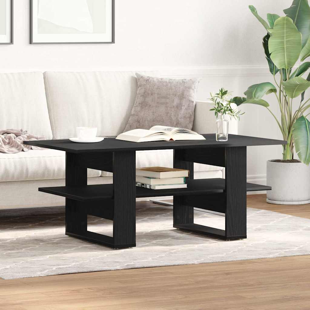Couchtisch Schwarze Eiche 102 x 55 x 42 cm Holzwerkstoff
