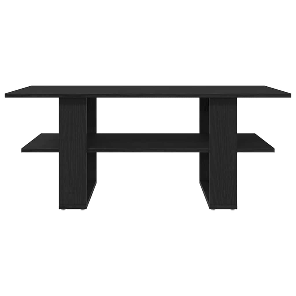 Couchtisch Schwarze Eiche 102 x 55 x 42 cm Holzwerkstoff