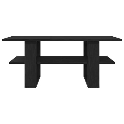 Couchtisch Schwarze Eiche 102 x 55 x 42 cm Holzwerkstoff