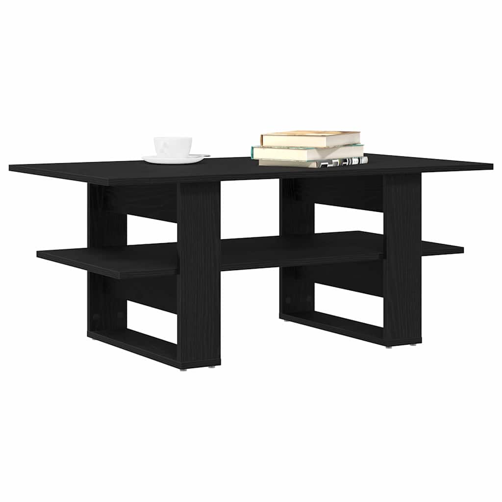 Couchtisch Schwarze Eiche 102 x 55 x 42 cm Holzwerkstoff