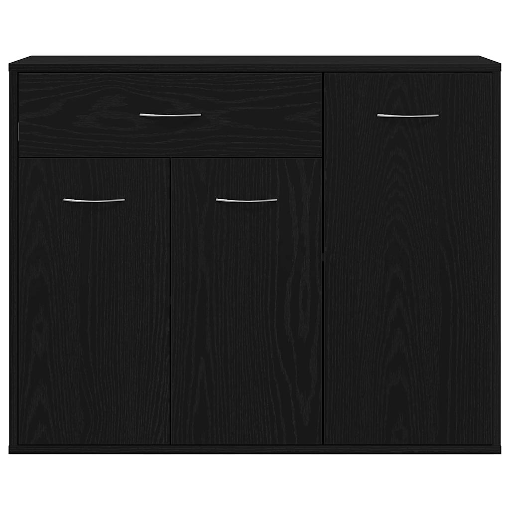 Sideboard Schwarze Eiche 88x30x70 cm Holzwerkstoff