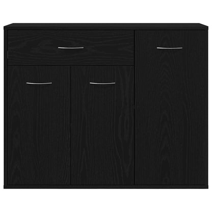 Sideboard Schwarze Eiche 88x30x70 cm Holzwerkstoff