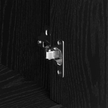 Sideboard Schwarze Eiche 88x30x70 cm Holzwerkstoff