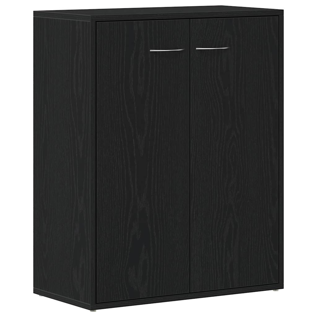 Sideboard Schwarze Eiche 60x30x75 cm Holzwerkstoff