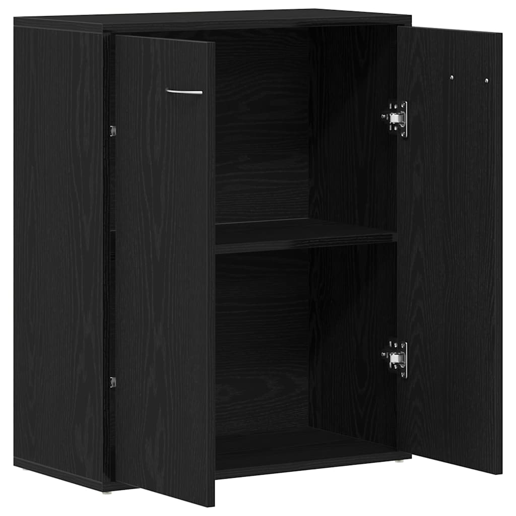 Sideboard Schwarze Eiche 60x30x75 cm Holzwerkstoff