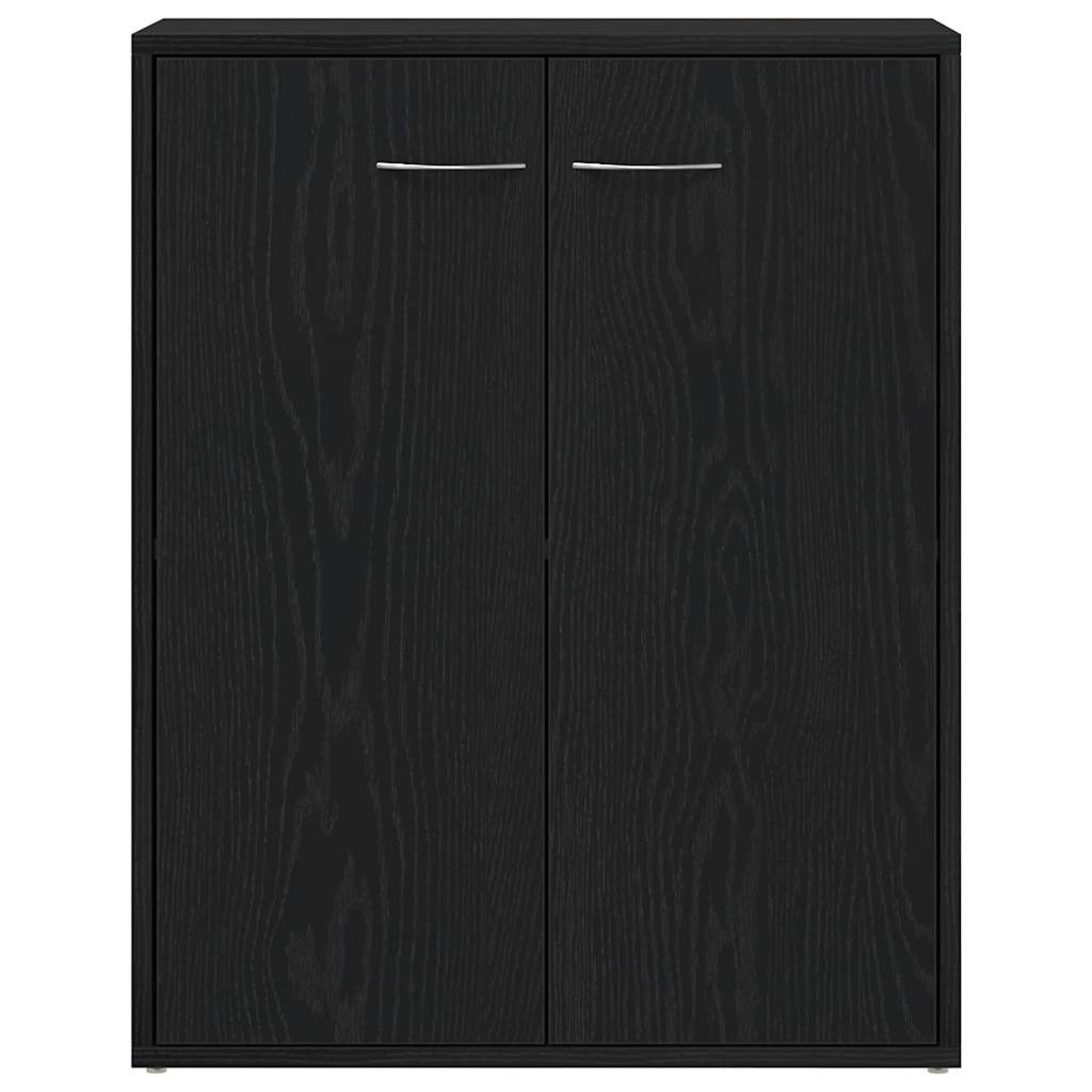 Sideboard Schwarze Eiche 60x30x75 cm Holzwerkstoff