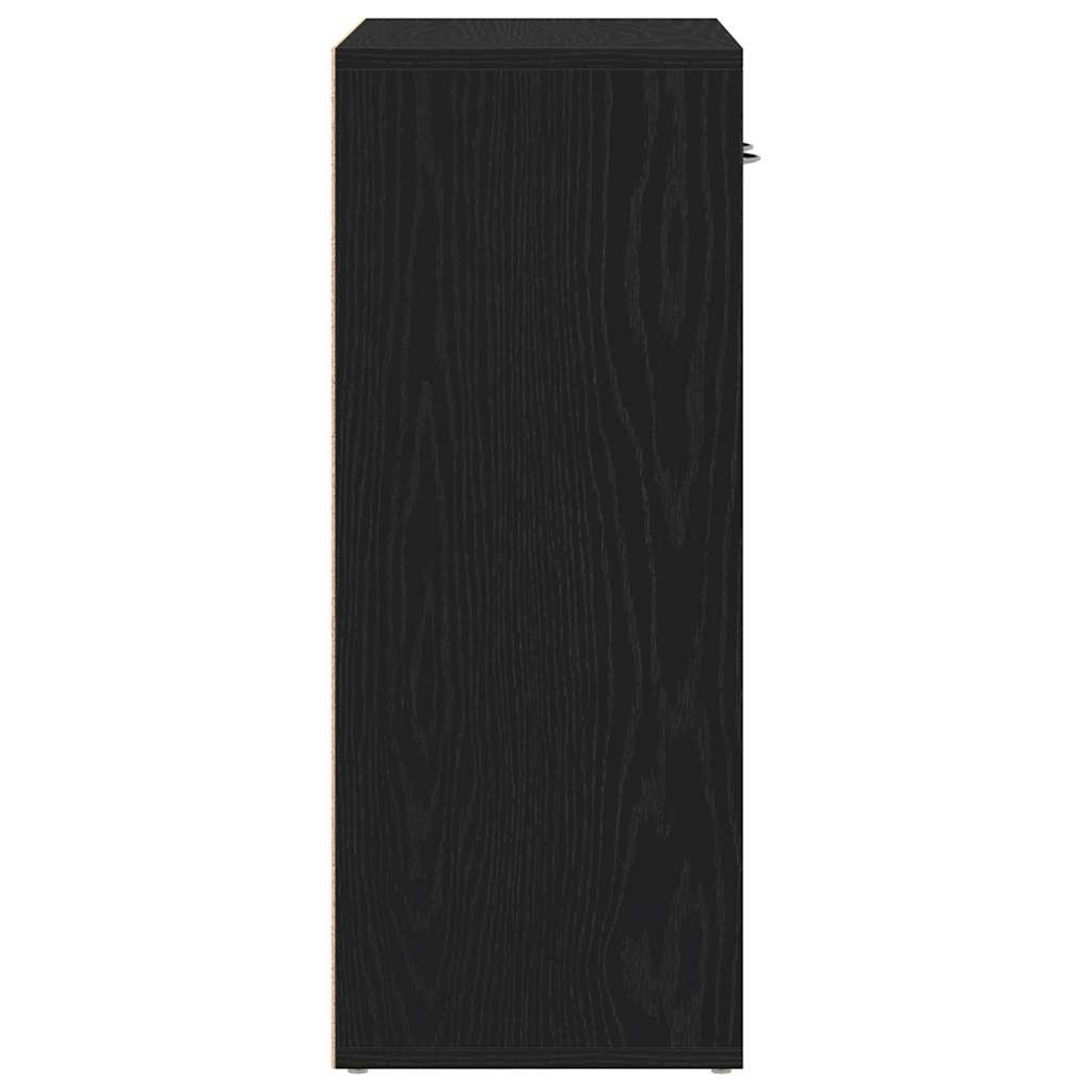 Sideboard Schwarze Eiche 60x30x75 cm Holzwerkstoff