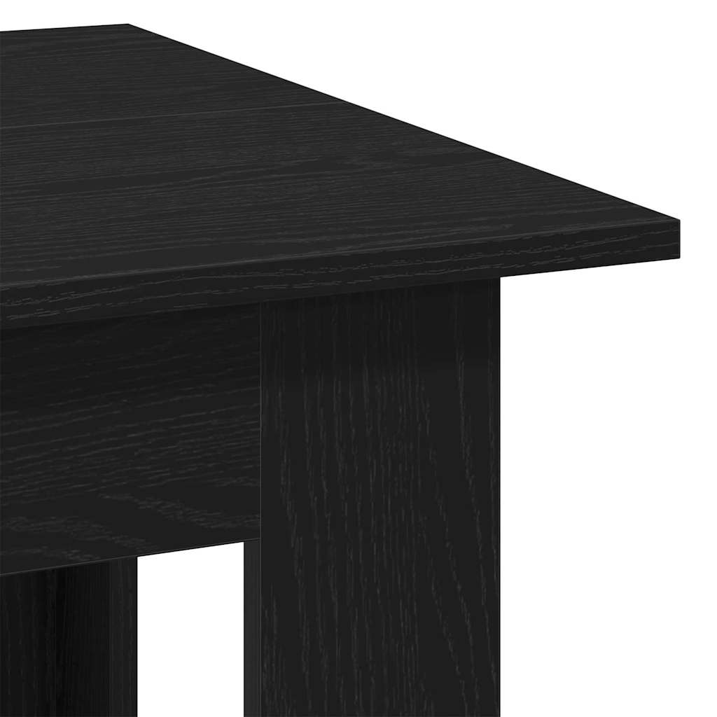 Couchtisch Schwarz Eichen-Optik 100 x 60 x 42 cm Holzwerkstoff