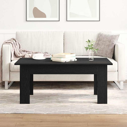Couchtisch Schwarz Eichen-Optik 100 x 60 x 42 cm Holzwerkstoff