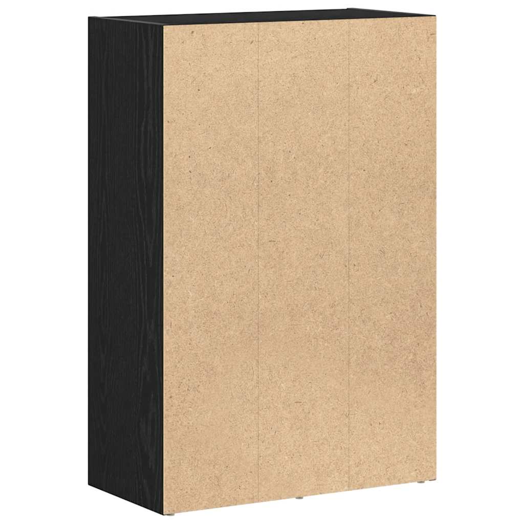 Bücherregal/Raumteiler Schwarze Eiche 60,5x30x90cm Holzwerkstoff
