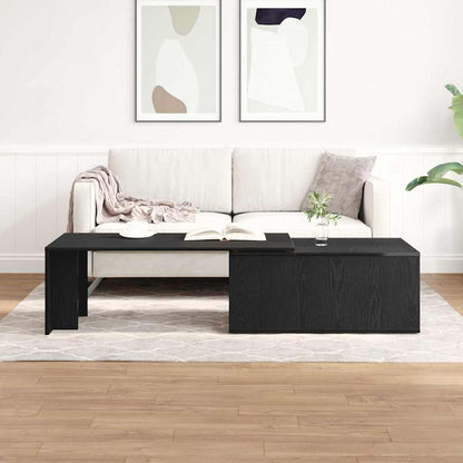 Couchtisch Schwarze Eiche 150 x 50 x 35 cm Holzwerkstoff