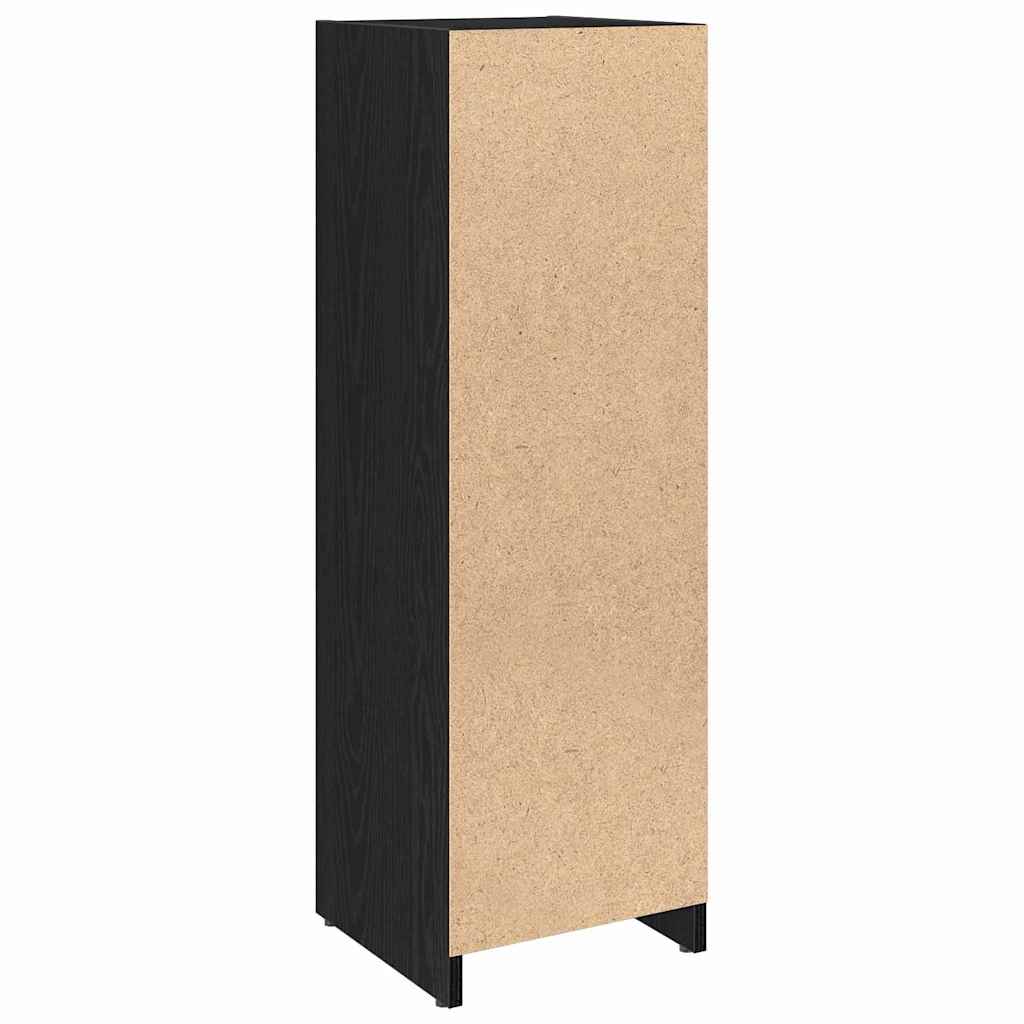 Badezimmerschrank Schwarze Eiche 30 x 30 x 95 cm Holzwerkstoff