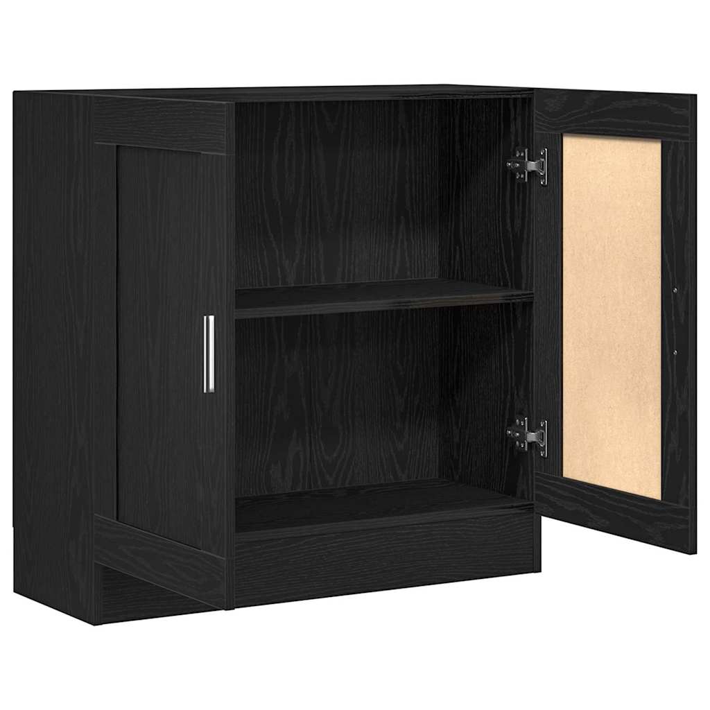 Bücherregal Schwarze Eiche 82,5 x 30,5 x 80 cm Holzwerkstoff