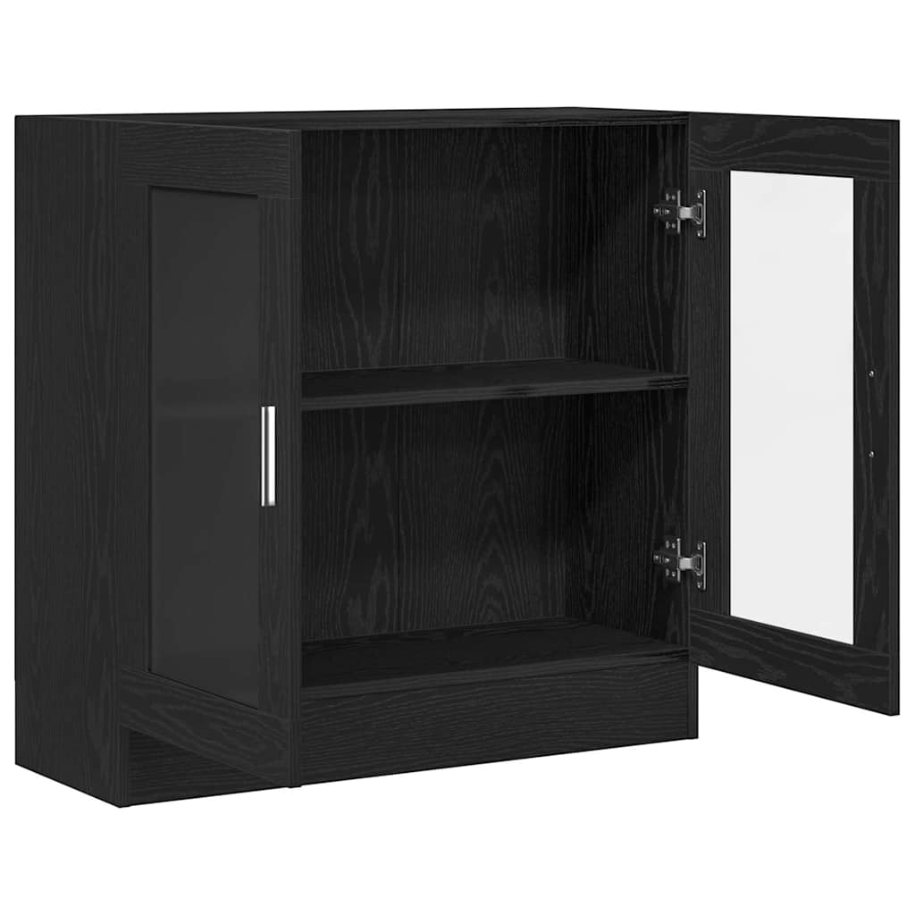 Bücherregal Schwarze Eiche 82,5 x 30,5 x 80 cm Holzwerkstoff