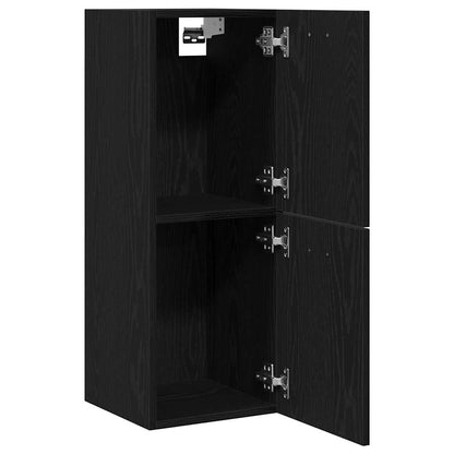 Badezimmerschrank Schwarze Eiche 30 x 30 x 80 cm Holzwerkstoff
