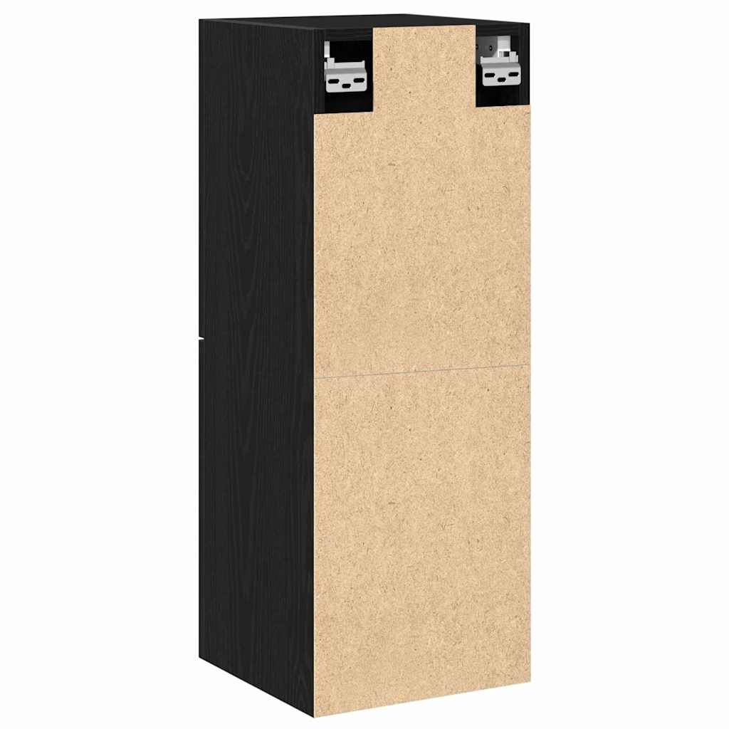 Badezimmerschrank Schwarze Eiche 30 x 30 x 80 cm Holzwerkstoff