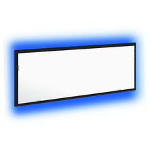 LED Badezimmer Spiegel Schwarze Eiche 100 x 8.5 x 37 cm