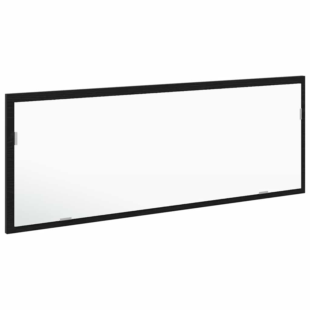 LED Badezimmer Spiegel Schwarze Eiche 100 x 8.5 x 37 cm