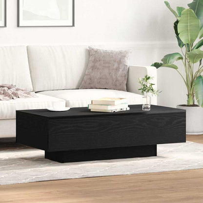 Couchtisch Schwarze Eiche 100 x 49.5 x 31 cm Holzwerkstoff