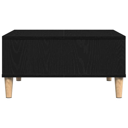 Couchtisch Schwarz Eichen-Optik 60 x 60 x 30 cm Holzwerkstoff