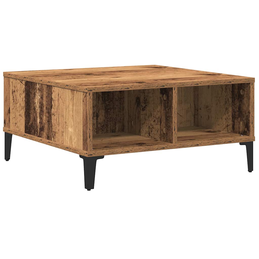 Couchtisch Altholz 60 x 60 x 30 cm Holzwerkstoff