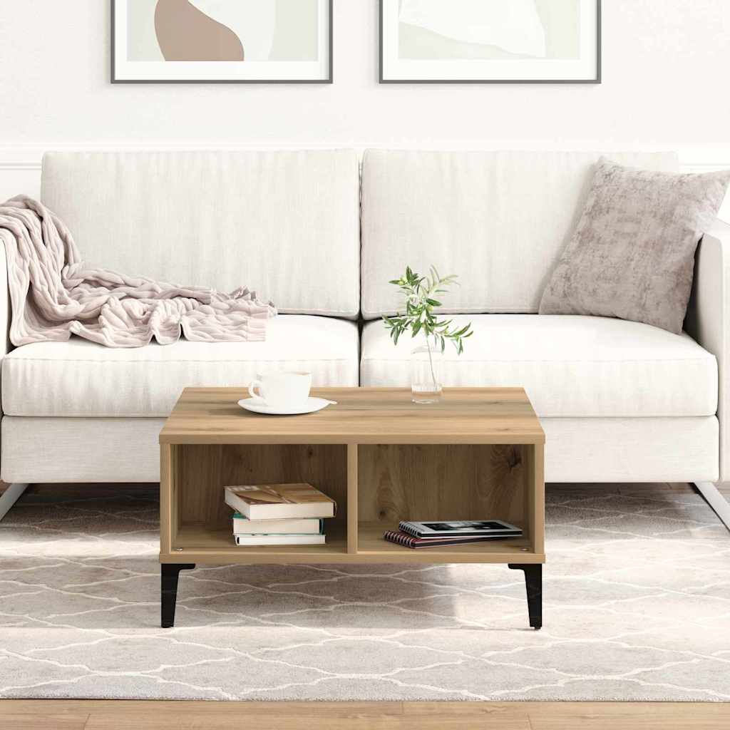 Couchtisch Artisan-Eiche 60 x 60 x 30 cm Holzwerkstoff