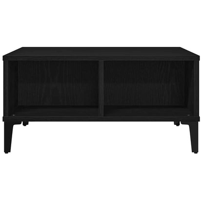 Couchtisch Schwarz Eichen-Optik 60 x 60 x 30 cm Holzwerkstoff