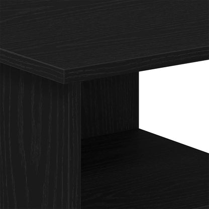 Beistellschrank Schwarz 35 x 35 x 55 cm Holzwerkstoff