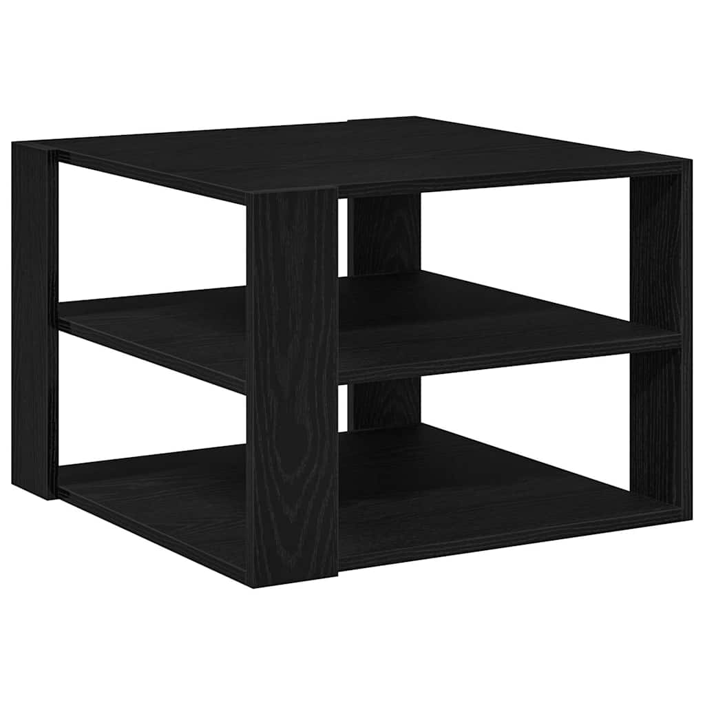 Couchtisch Schwarze Eiche 59,5 x 59,5 x 40 cm Holzwerkstoff