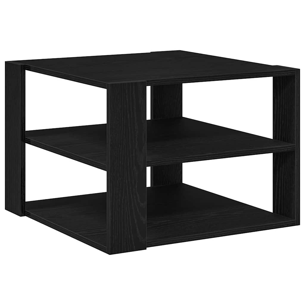 Couchtisch Schwarze Eiche 59,5 x 59,5 x 40 cm Holzwerkstoff