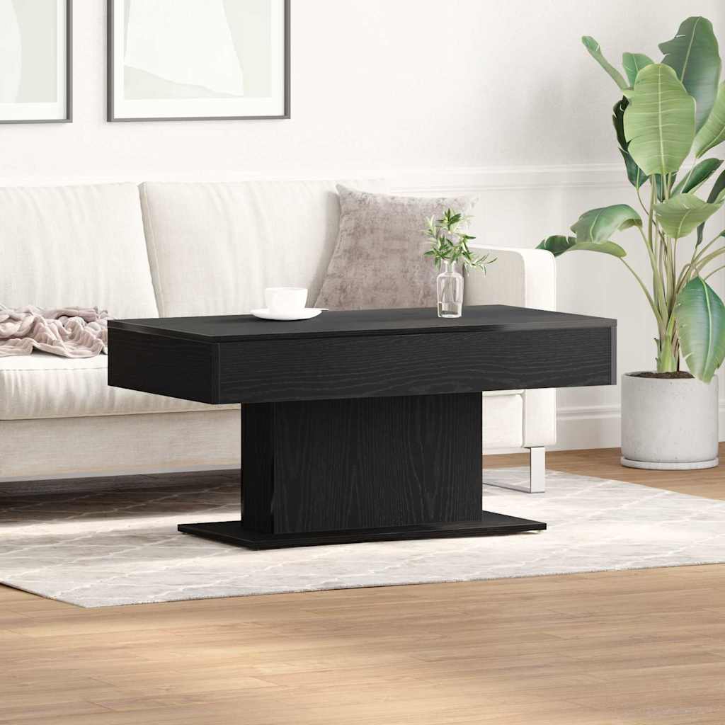 Couchtisch Schwarze Eiche 96 x 50 x 45 cm Holzwerkstoff