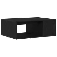 Couchtisch Schwarz Eichen-Optik 90 x 67 x 33 cm Holzwerkstoff