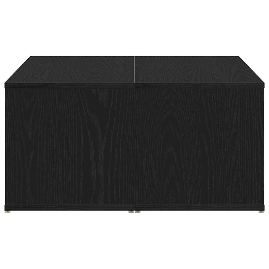Couchtisch Schwarz Eichen-Optik 90 x 67 x 33 cm Holzwerkstoff