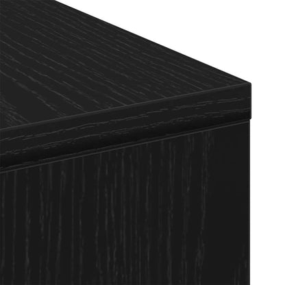 Couchtisch Schwarze Eiche 90 x 90 x 28 cm Holzwerkstoff