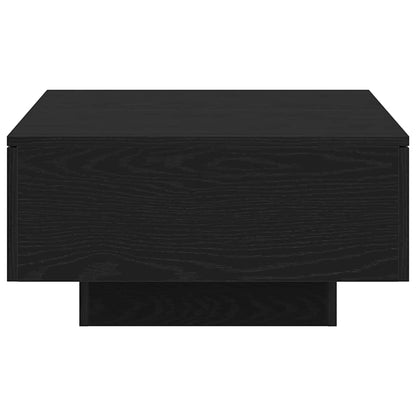 Couchtisch Schwarz Eichen-Optik 90 x 60 x 31 cm Holzwerkstoff