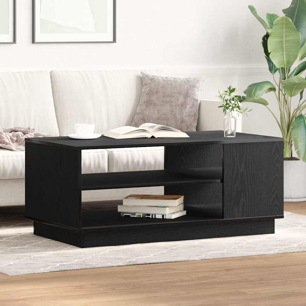 Couchtisch Schwarze Eiche 102 x 55 x 43 cm Holzwerkstoff