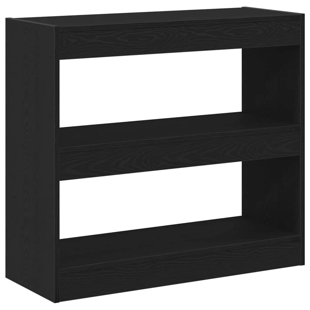 Bücherregal Schwarze Eiche 80 x 30 x 72 cm Holzwerkstoff