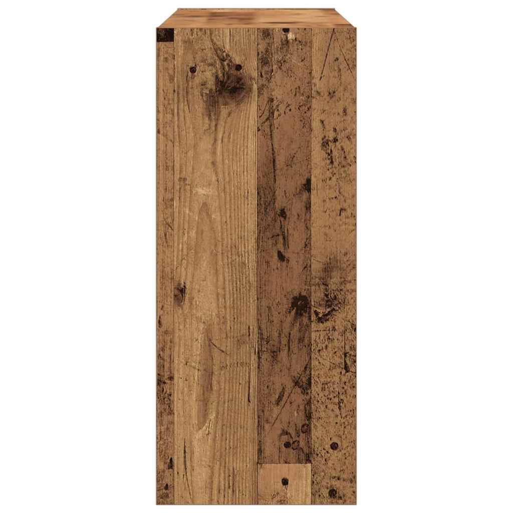 Bücherregal Altholz 100 x 30 x 72 cm Holzwerkstoff