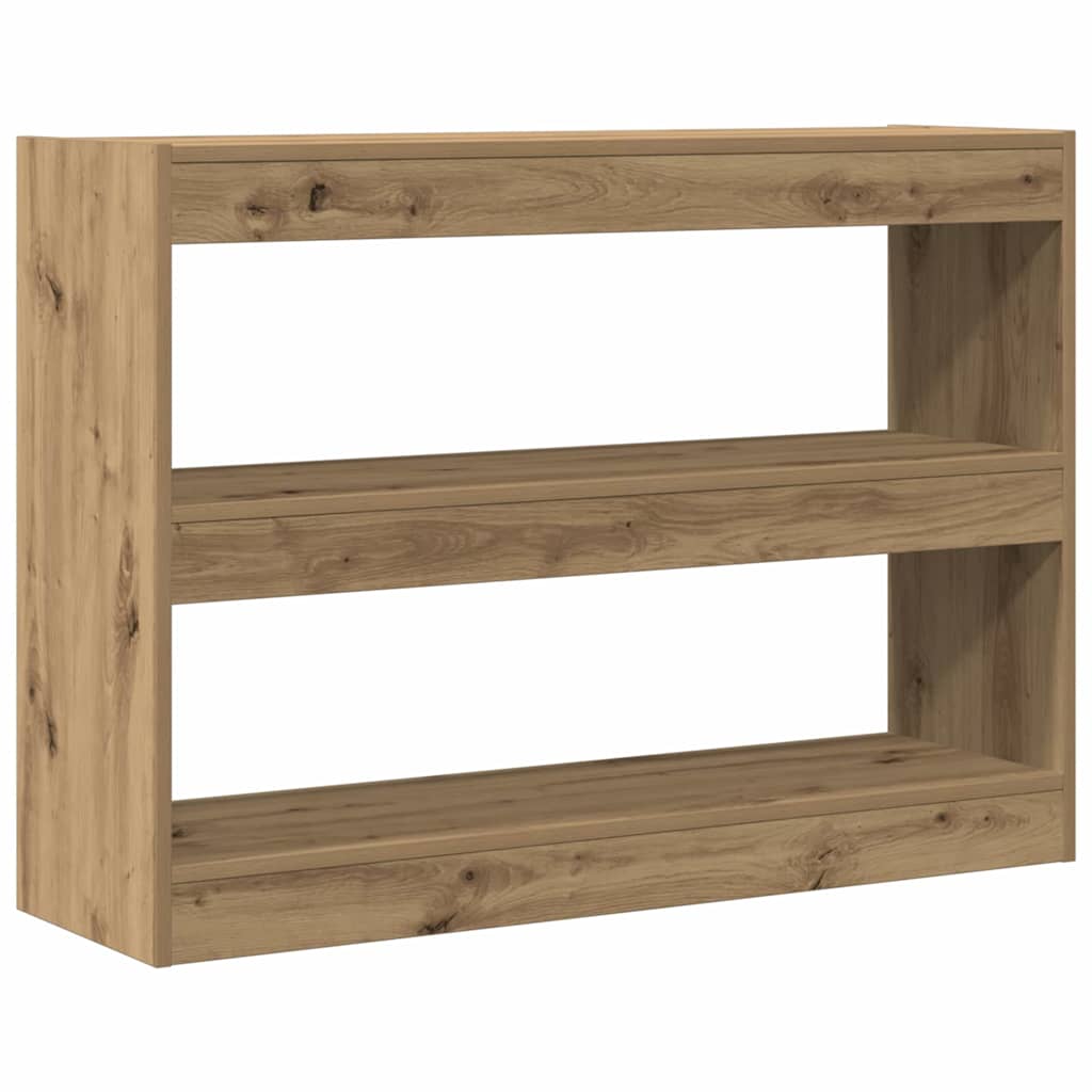 Bücherregal Eiche handwerklich 100 x 30 x 72 cm Holzwerkstoff