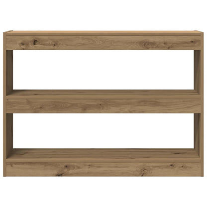 Bücherregal Eiche handwerklich 100 x 30 x 72 cm Holzwerkstoff