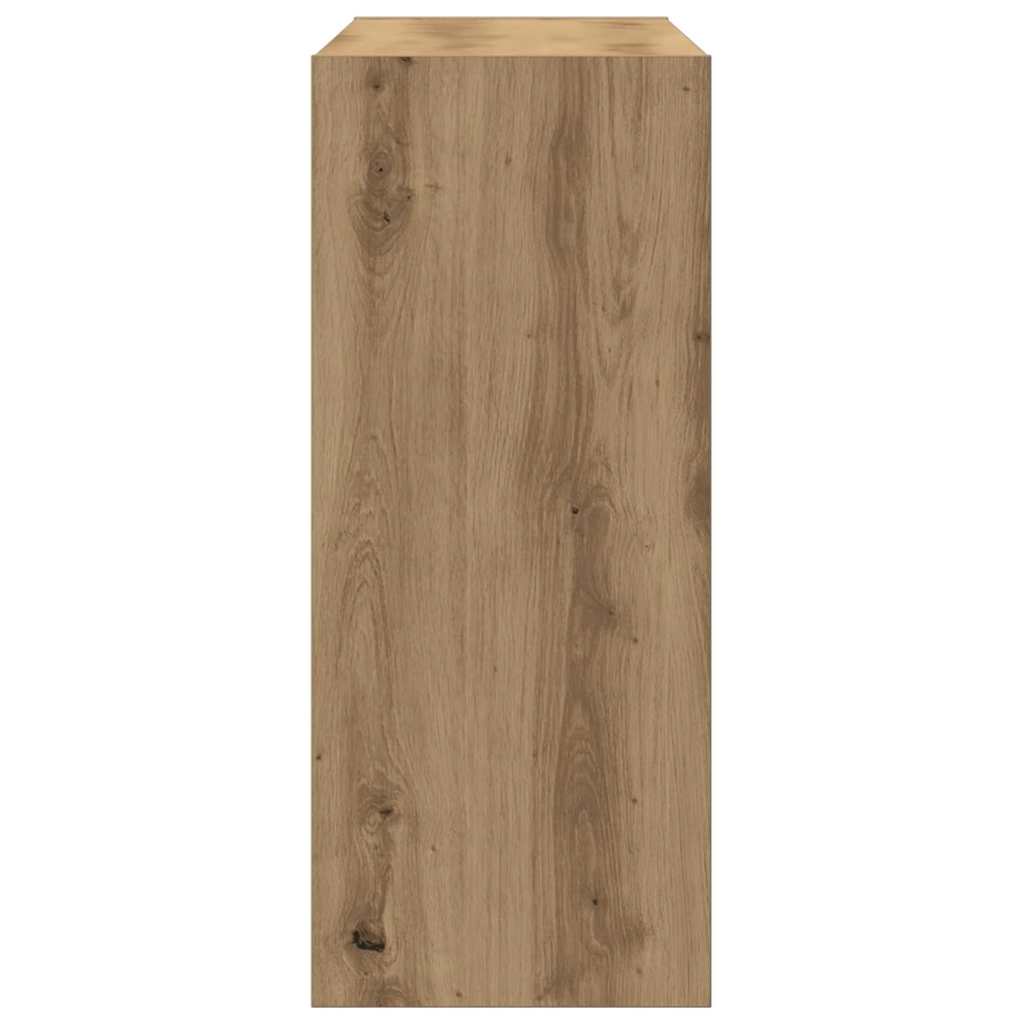 Bücherregal Eiche handwerklich 100 x 30 x 72 cm Holzwerkstoff