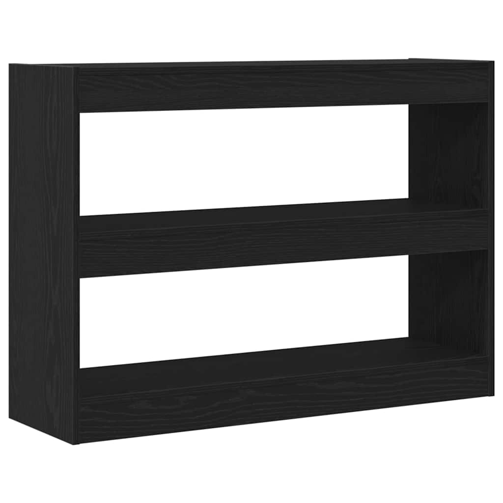 Bücherregal Schwarze Eiche 100 x 30 x 72 cm Holzwerkstoff