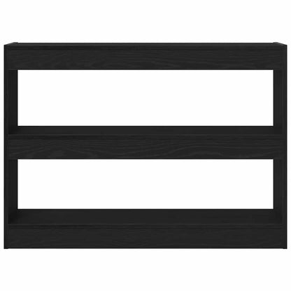 Bücherregal Schwarze Eiche 100 x 30 x 72 cm Holzwerkstoff