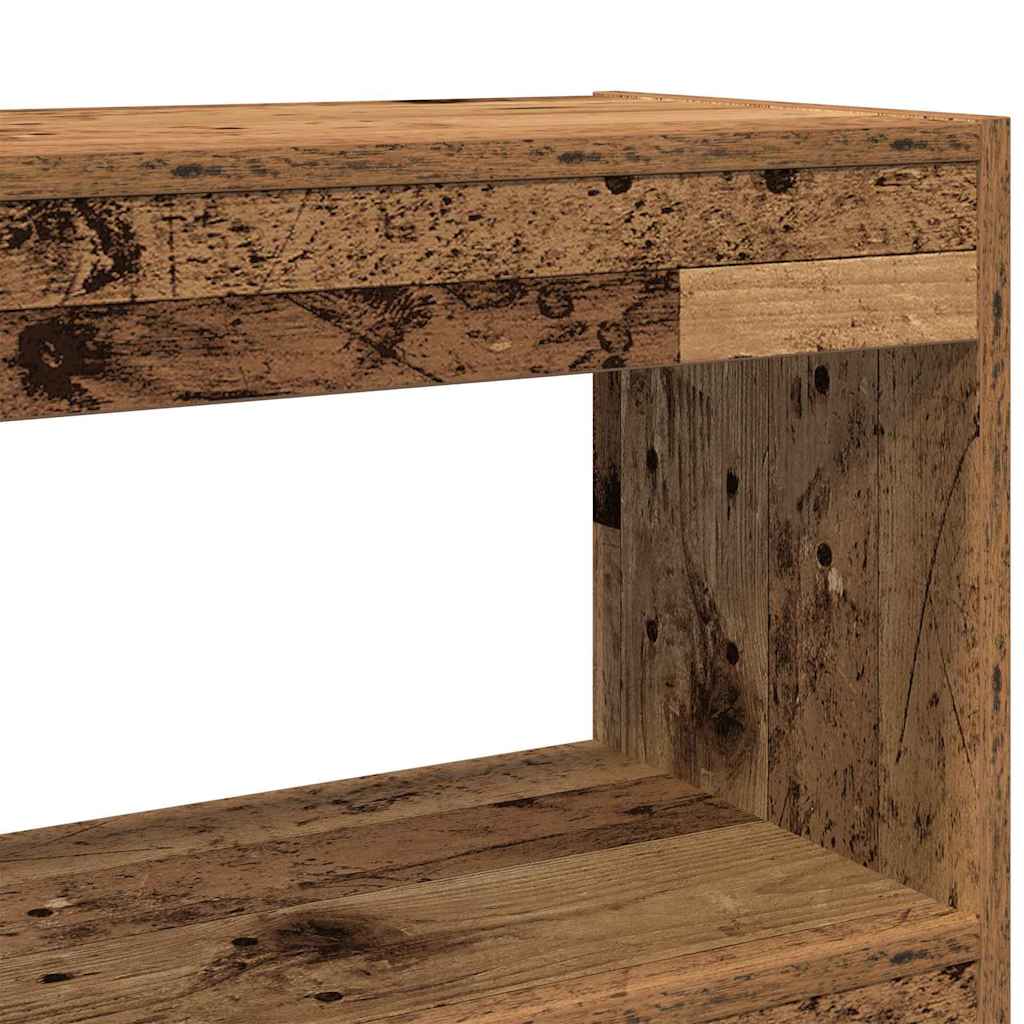 Bücherregal Altholz 100 x 30 x 103 cm Holzwerkstoff